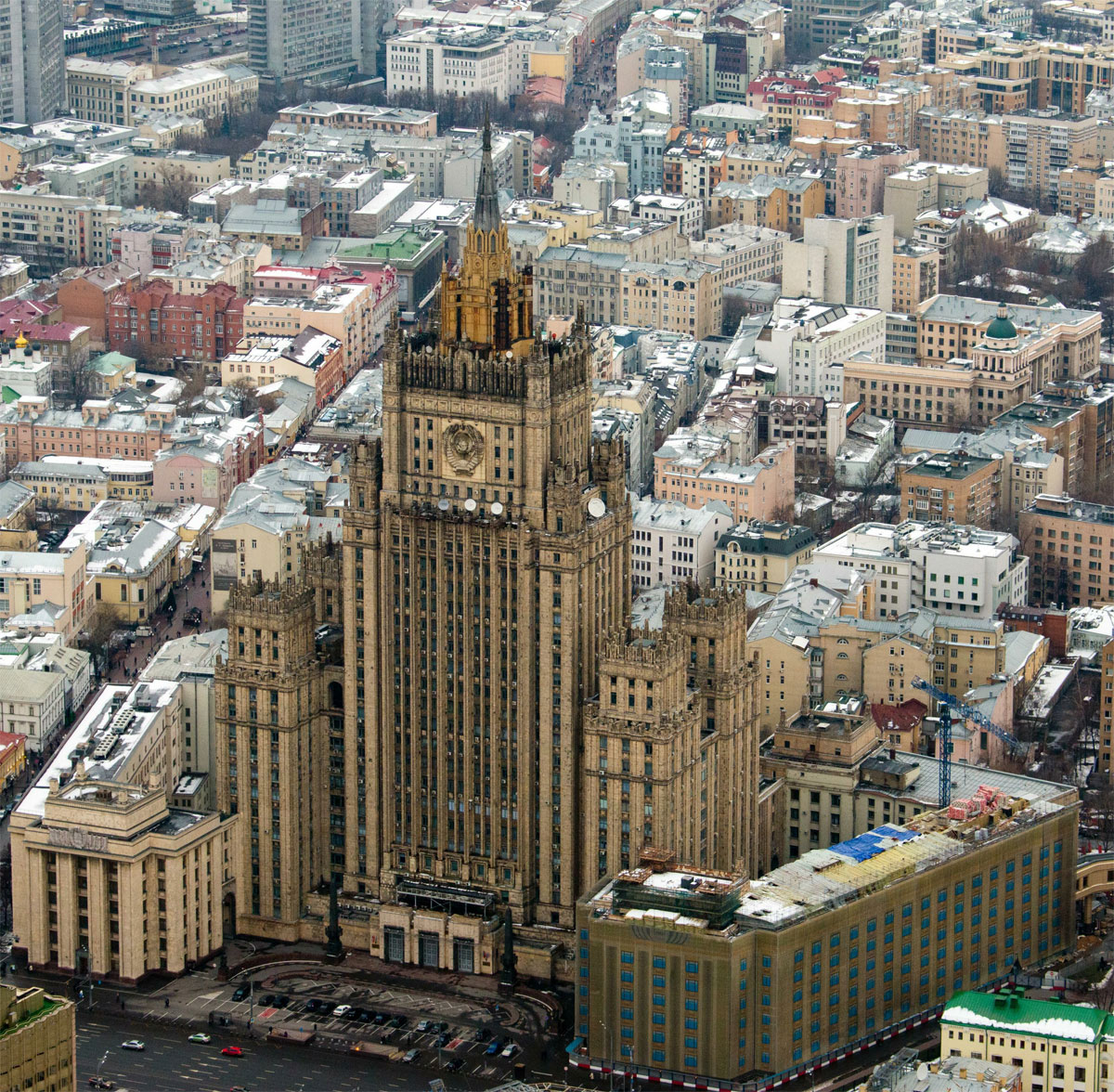 как выглядит здание мид в москве