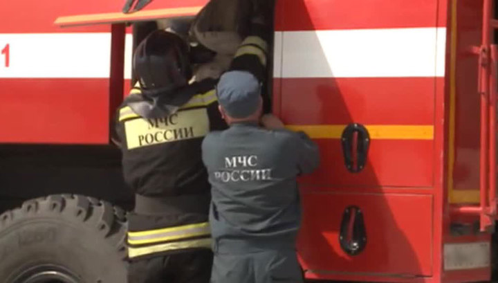 При пожаре в частном доме в Талдоме погибли два человека