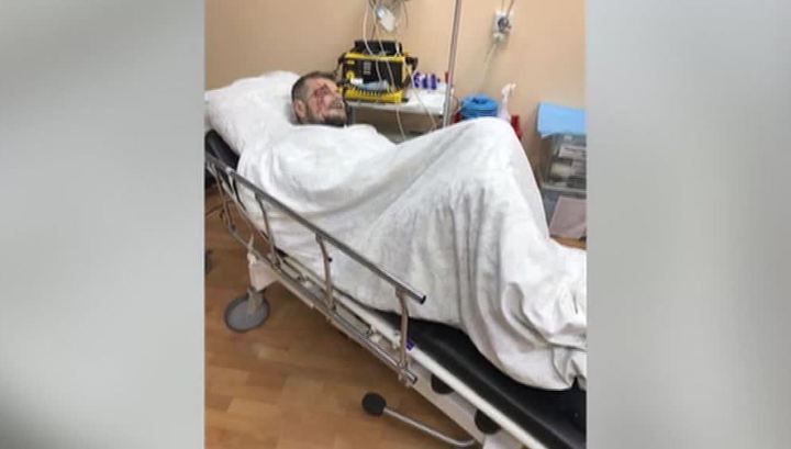 Мосийчук остается в больнице с осколками в ноге