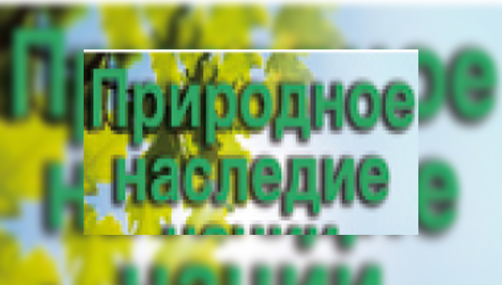 Конкурс природное наследие Конкурс природное наследие