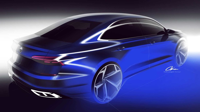 Новый Volkswagen Passat: первые изображения