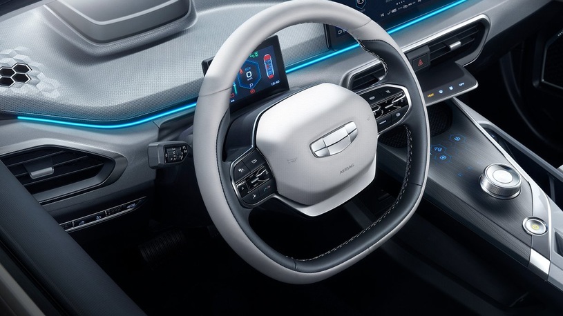 Вот как будет выглядеть салон китайского "убийцы Tesla Model 3"