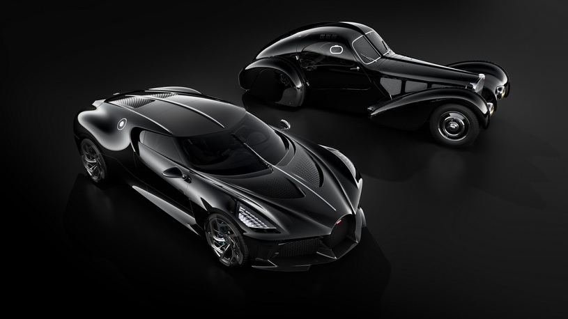 Самый дорогой и самый черный Bugatti прочат самому известному футболисту