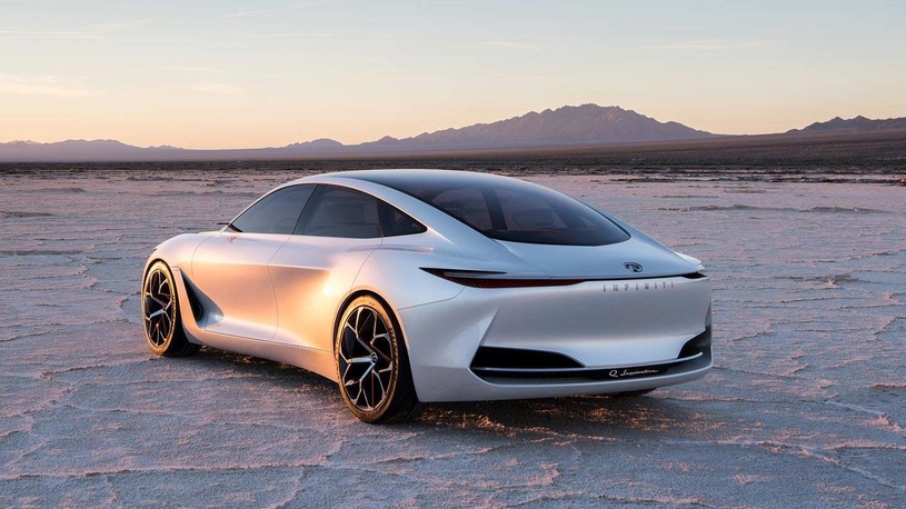Infiniti представит новейший электрический спортседан