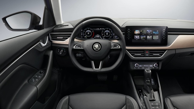Skoda Scala - вот она какая в мельчайших подробностях