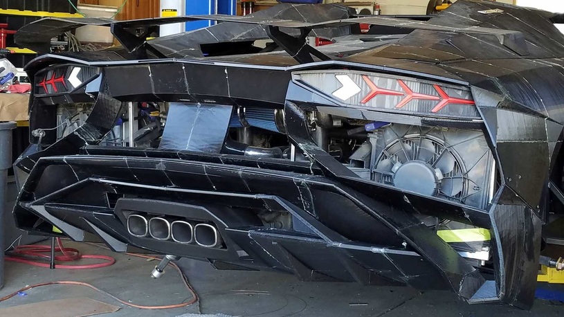 Как недорого напечатать Lamborghini Aventador 1:1 на 3D-принтере