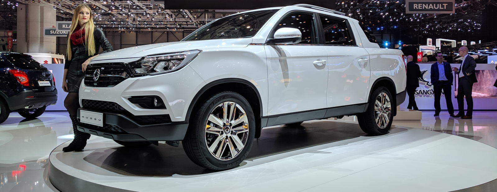 SsangYong привез в Швейцарию новый грузовичок