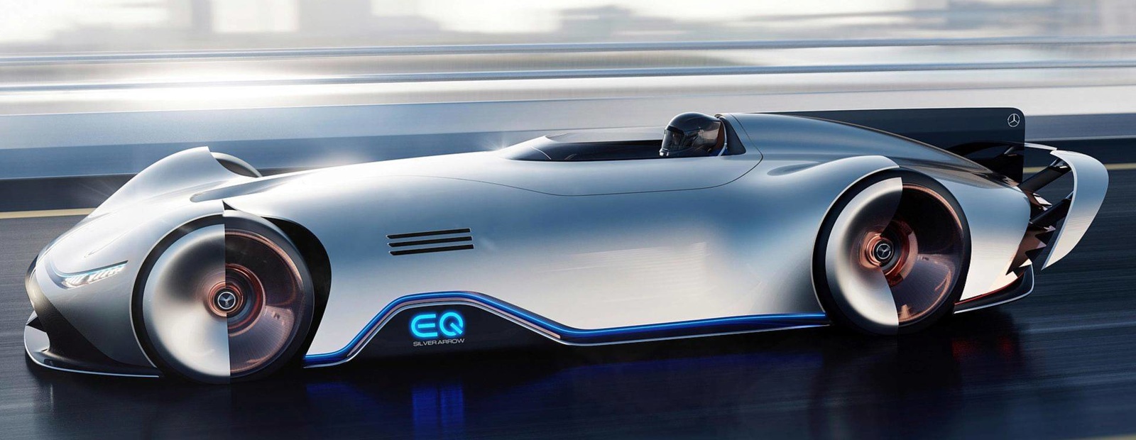 Mercedes Benz Vision EQ Silver arrow