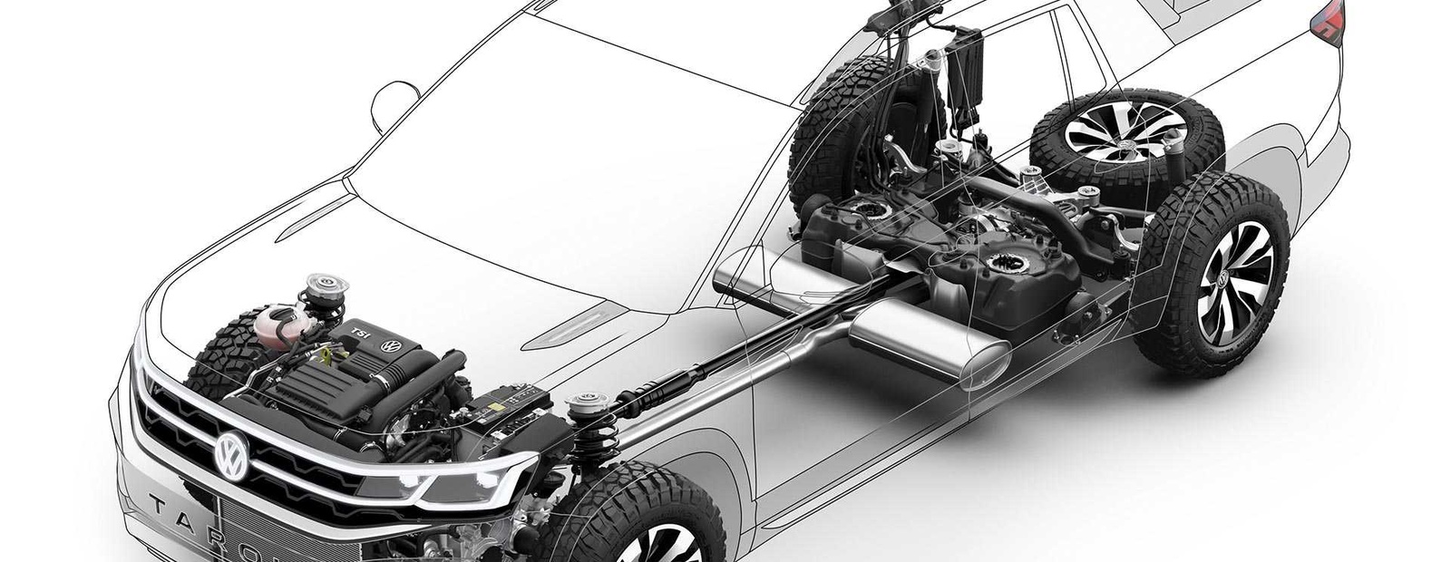 Volkswagen представил "небольшой" пикап Tarok