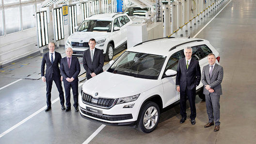 Стартовала российская сборка кроссовера Skoda Kodiaq
