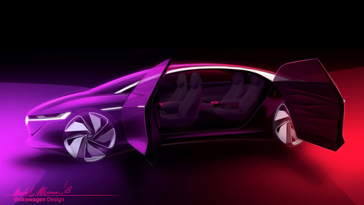 Volkswagen показал концепт премиального электрического седана