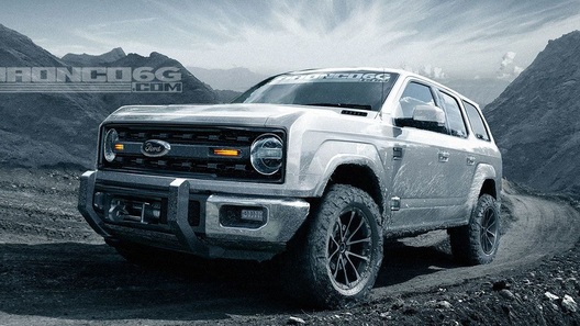 В Сети появились изображения внедорожника Ford Bronco