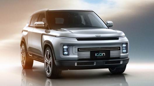Серийный вариант кроссовера Geely Icon на все 100% рассекречена