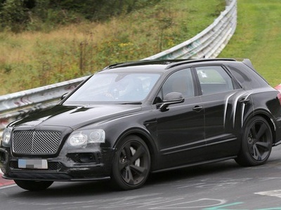 Первый кроссовер Bentley получит заряженную версию Первый кроссовер Bentley получит заряженную версию