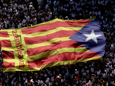 Мэра Берги арестовали за флаг Каталонии