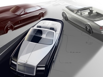 Rolls-Royce проводит модель Phantom 
