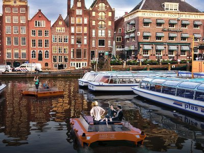 Беспилотные лодки заполнят каналы Амстердама
