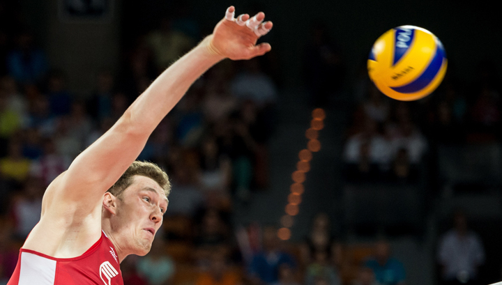 Российские волейболисты уступили Польше во втором матче Лиги наций