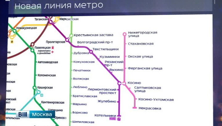 Окская метро карта метро
