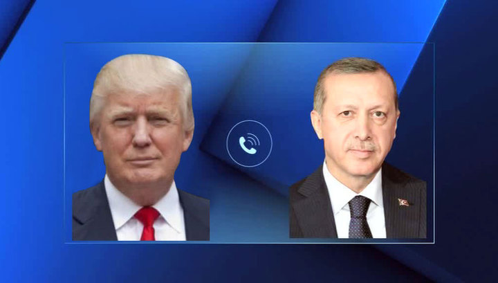Эрдоган и Трамп обсудили по телефону региональные проблемы и двусторонние отношения