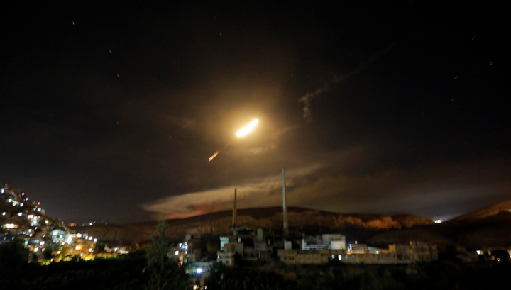 Сирийские ПВО отразили израильский удар по Дамаску
