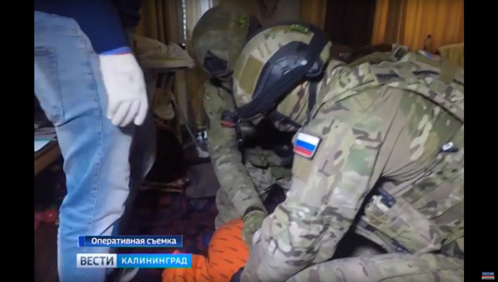 Задержание вербовщиков ИГ в Калининграде. Эксклюзивные кадры