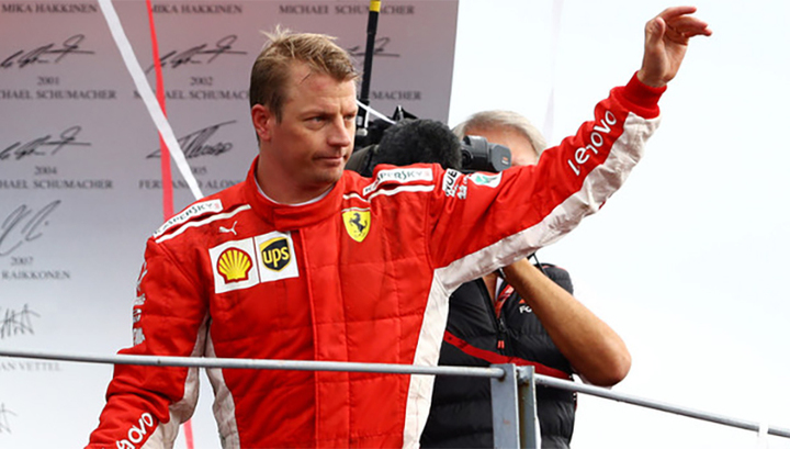 Пилот Ferrari Райкконен выиграл Гран-при США