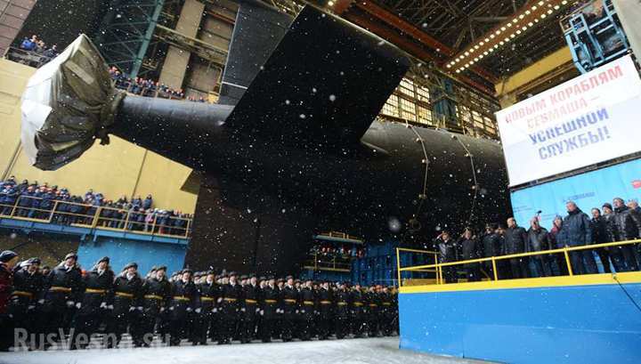 Новейшая российская подлодка запустила торпеды