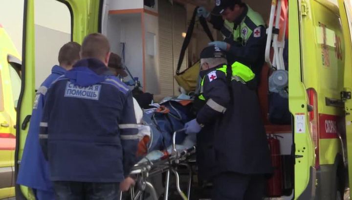 В Москву перевезли девятерых пострадавших от взрыва в Керчи
