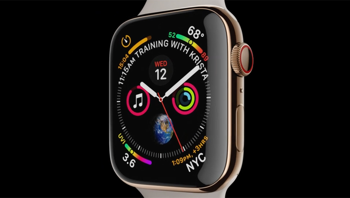 Смарт-часам Apple Watch включили функцию ЭКГ Смарт-часам Apple Watch включили функцию ЭКГ