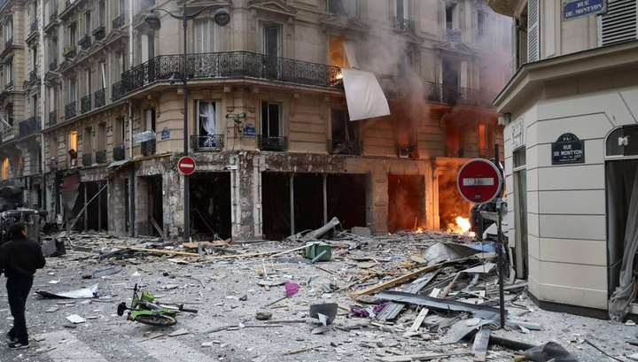 Двадцать раненых: взрыв в Париже не связан с "желтыми жилетами"