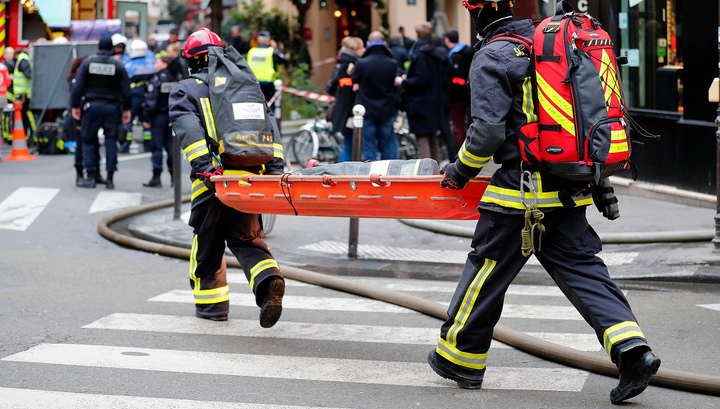 Взрыв в центре Парижа: есть жертвы
