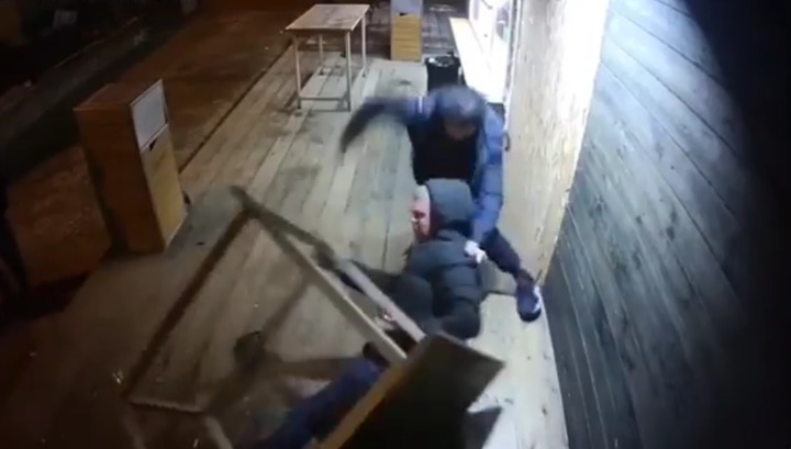 Массовая драка с поножовщиной в Пятигорске попала на видео