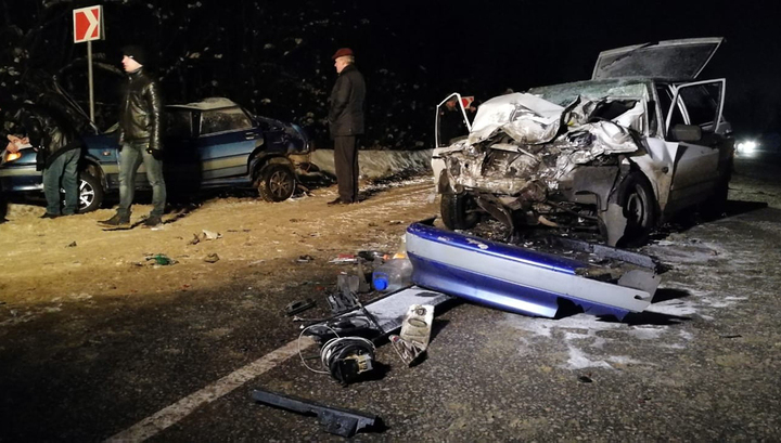 ДТП в Тульской области: погиб полицейский, шесть человек получили травмы