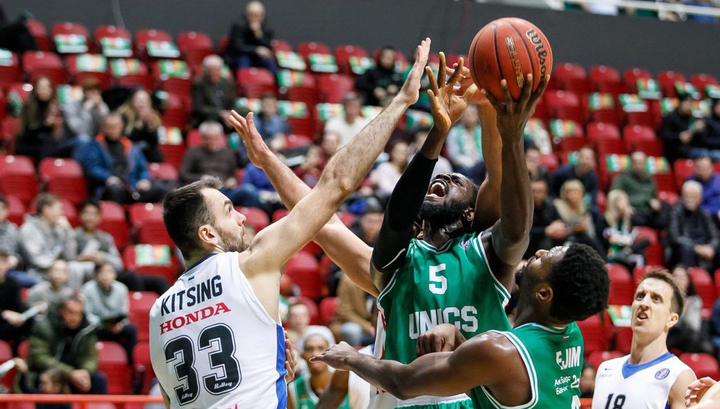 УНИКС стал первым полуфиналистом баскетбольной Единой лиги