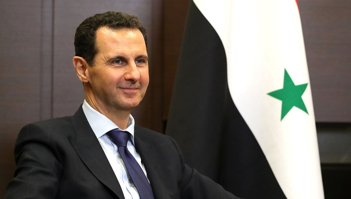 Путин поздравил Асада с 75-летием дипотношений