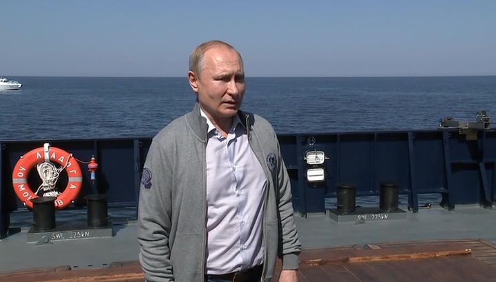 Путин рассказал о впечатлениях от "Семги" и решении проблем