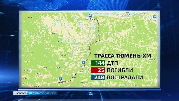 Карта ханты мансийск трасса тюмень ханты мансийск