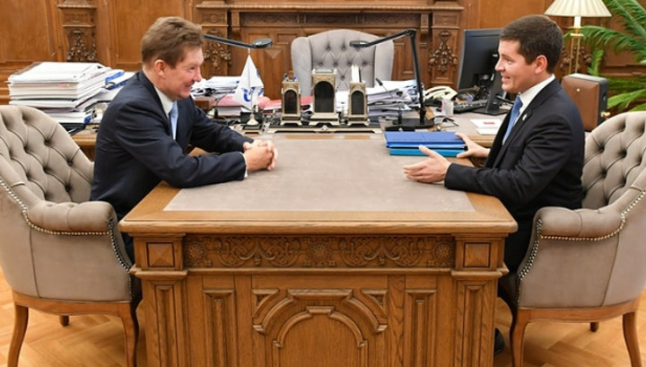 Губернатор Артюхов обсудил с Миллером реализацию проектов на Ямале
