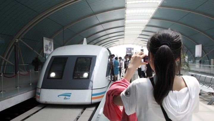 В Китае продвигают планы по запуску высокоскоростных поездов на магнитной подушке