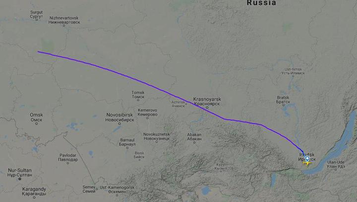 Полиция ищет минера самолета рейса Иркутск-Москва, вымогавшего биткоины