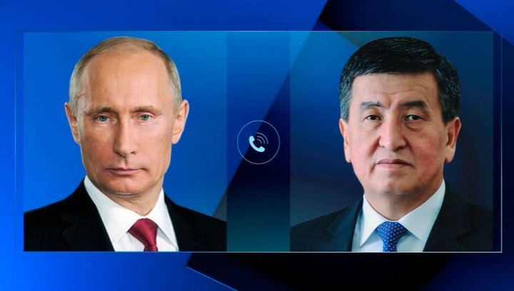 xw 1819323 - Путин провел переговоры с президентом Киргизии