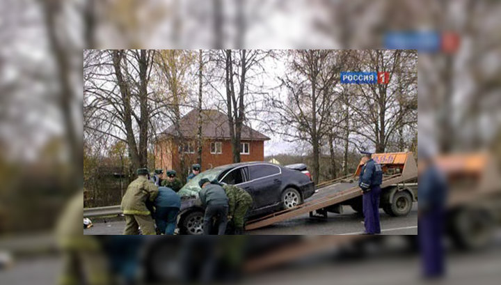 Командующий вдв сердюков попал в дтп