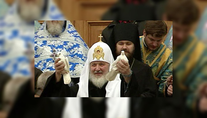 Православные христиане встречают Благовещение Православные христиане встречают Благовещение