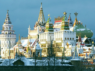 В Москве загорелся Измайловский кремль