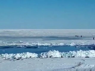 В Ленобласти спасли 15 рыбаков, отрезанных от суши на льдине