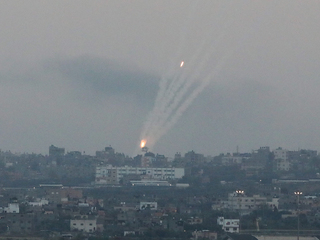 Радикалы из сектора Газа обстреляли территорию Израиля