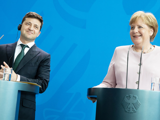 О чем говорили Меркель, Макрон и Зеленский