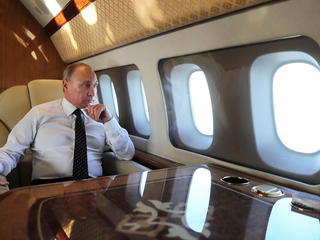 Владимир Путин вылетел в Швейцарию