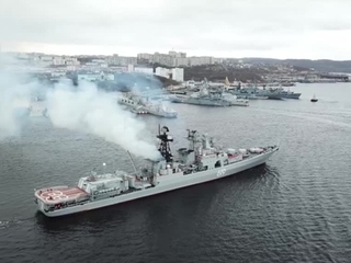 "Североморск" следит за кораблями НАТО в Норвежском море
